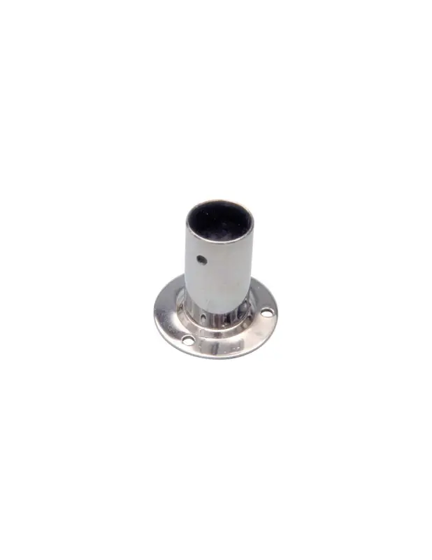 Di Tendenza Base tonda 90° in acciaio inox AISI316 stampato per tubi