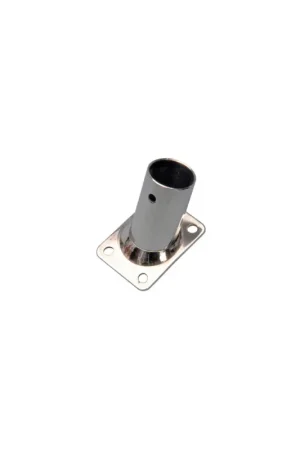 Base quadra 60° in acciaio inox AISI316 stampato per tubi Occasione Imperdibile