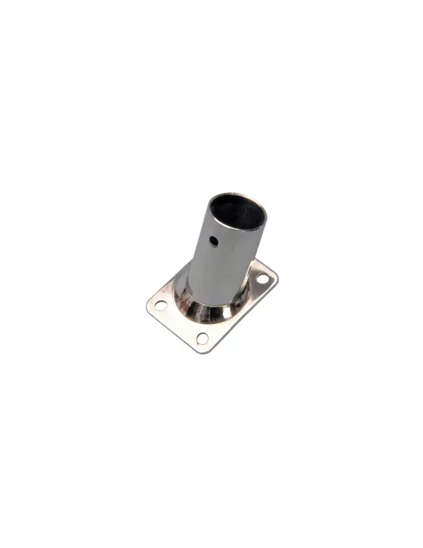 Base quadra 60° in acciaio inox AISI316 stampato per tubi Occasione Imperdibile