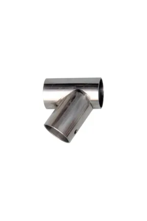 Promozione Esclusiva Giunto T 60° destro in acciaio inox AISI316 stampato per strutture tubolari