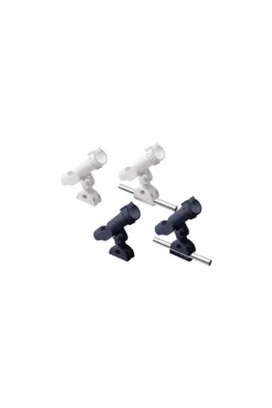 Professionale Supporto portacanne orientabile in nylon doppio montaggio WH