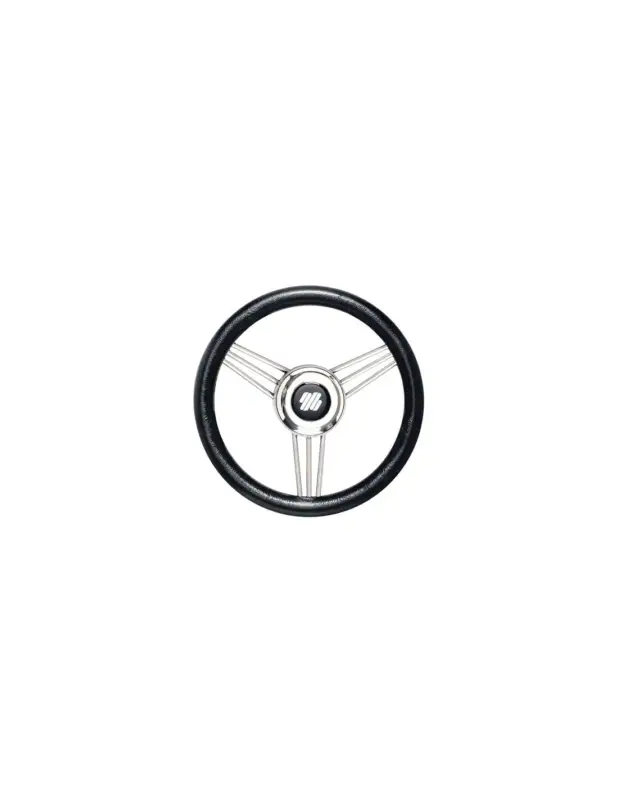 Volante V25/Steel in acciaio inox con impugnatura a scelta Must-Have