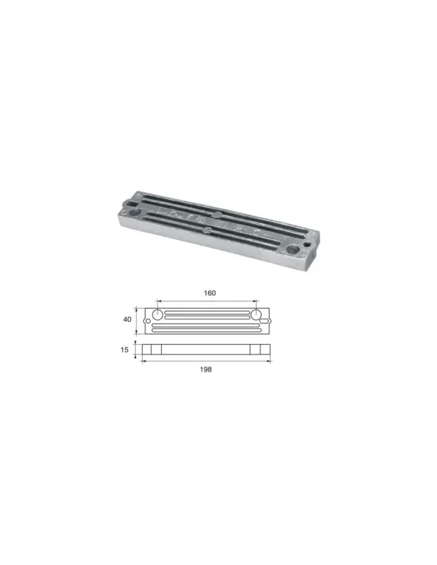 Anodo Zinco Suzuki SU010 - Cod. SS320-94900, HP 70-90-115-140 Prezzo Ridotto
