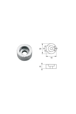 Vendita Finale Anodo Zinco Suzuki SU004A - Cod. 11130-94600, HP 4÷250