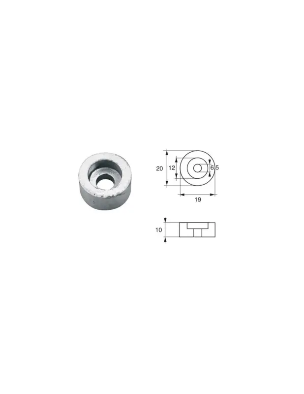 Vendita Finale Anodo Zinco Suzuki SU004A - Cod. 11130-94600, HP 4÷250