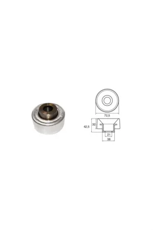 Acquista Ora Anodo Zinco/Alluminio Honda HN012 - Motori HP 25-40-50 FH-12