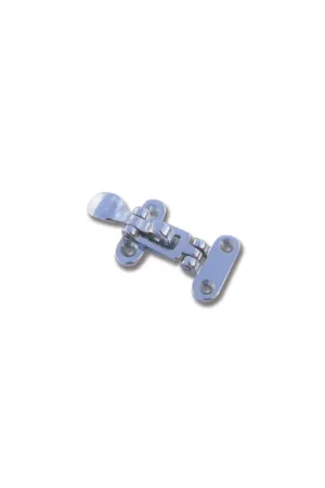 Professionale Chiusura a leva ottone cromato per portelli e gavoni 86x48 mm