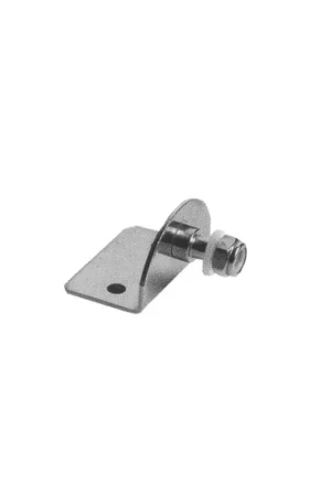 Ultime Pezzi Piastra fissaggio 90° TREM perno filettato esterno Ø 8 mm 30x35x25