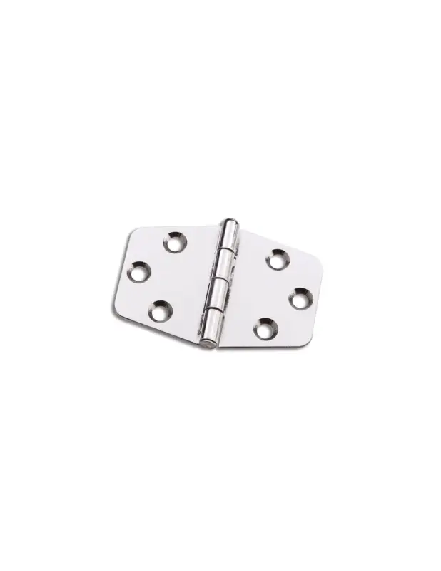 Sconto Cerniera inox AISI 316 65x45 mm - mod. dritto, spessore 2 mm