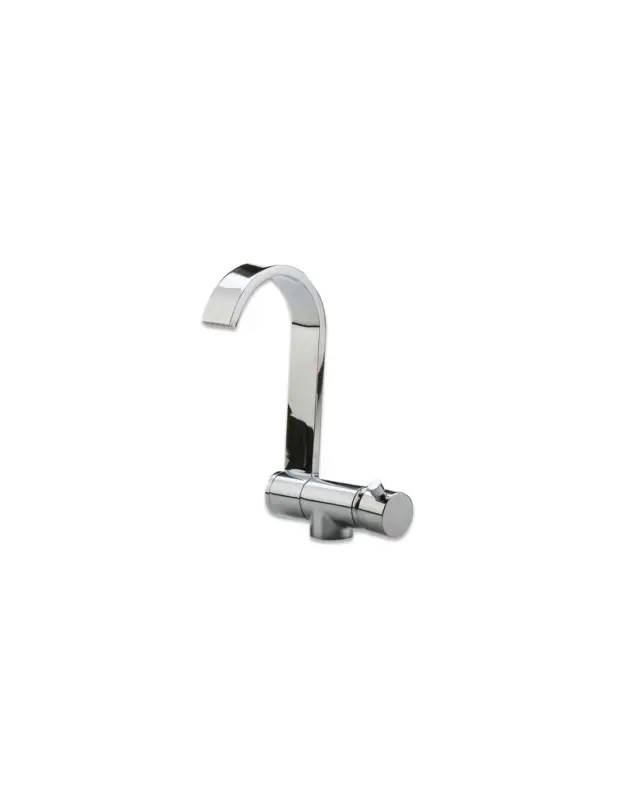 Rubinetto Mixer Canna Piatta TREM Aqua - Ottone Cromato Miglior Prezzo