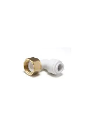 Raccordo a gomito rapido 12 mm Femmina 1/2" per impianto acqua Popolare