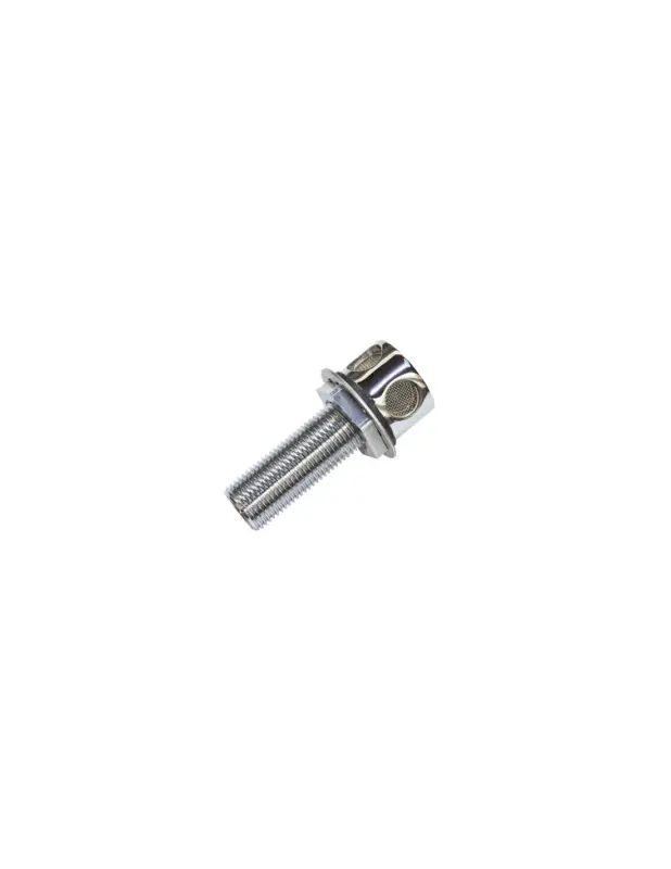 Sfiato Carburante Ottone Cromato TREM - Portagomma Ø16mm H44mm Prezzo Conveniente