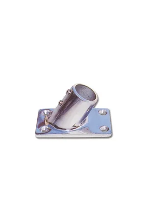 Offerta Base pulpito rettangolare 60° AISI 316 - attacco tubo