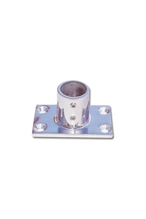 Base pulpito rettangolare 90° AISI 316 - attacco tubo Promozione Esclusiva
