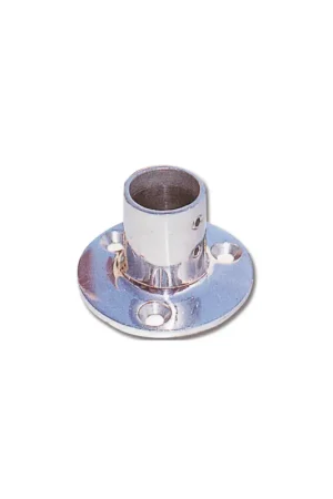 Base pulpito tonda 90° AISI 316 - attacco tubo Economico