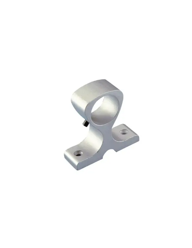 Ultime Pezzi Base alluminio anodizzato corrimano tientibene foro Ø25mm TREM
