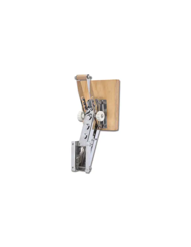 Supporto motore a ribalta AISI 316 tavoletta legno 20 kg 4 pos. Più Venduto