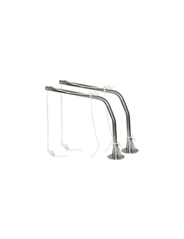 Offerta Del Giorno Coppia Gruette Porta-Tender Bracci Girevoli TREM Inox AISI 316