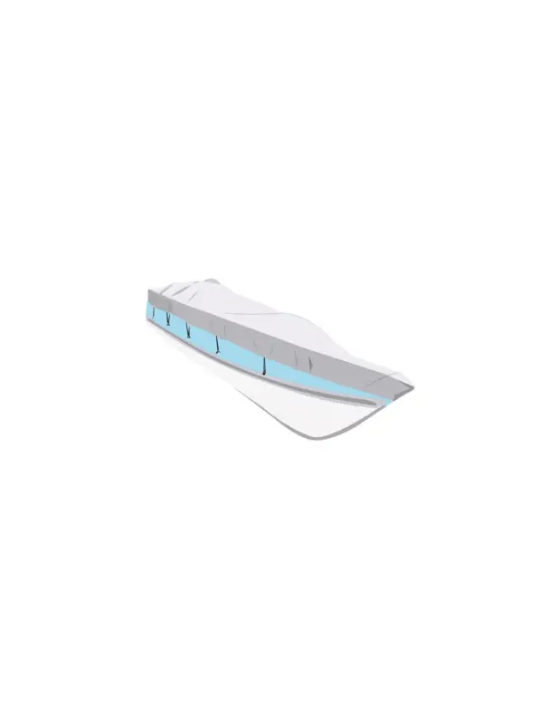 Telo Copri Barca TREM Light Line - Tender / XXS / S / XL / X Max / XX Max Prezzo Scontato