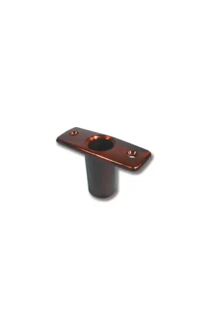 Promozione Portascalmo Delrin nero montaggio orizzontale foro Ø18 mm 55x40