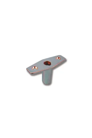 Direttamente Dal Produttore Portascalmo in ottone foro cieco montaggio orizzontale Ø12 mm 80x31