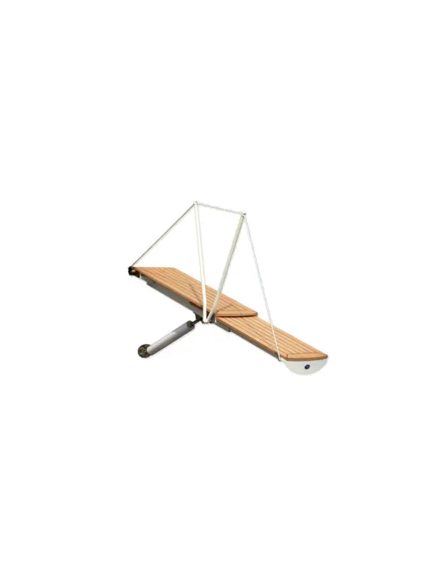 Offerta Limitata Passerella telescopicaelettrica 12v con pianale in legno