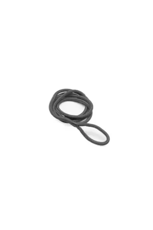 Cima da ormeggio doppia treccia Polyamide nero con occhiello Ø12mm 8mt Offerta Lampo