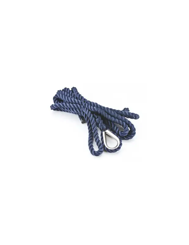 Cima Ormeggio Impiombata Polyester HT Blu 3 capi Ordina Subito