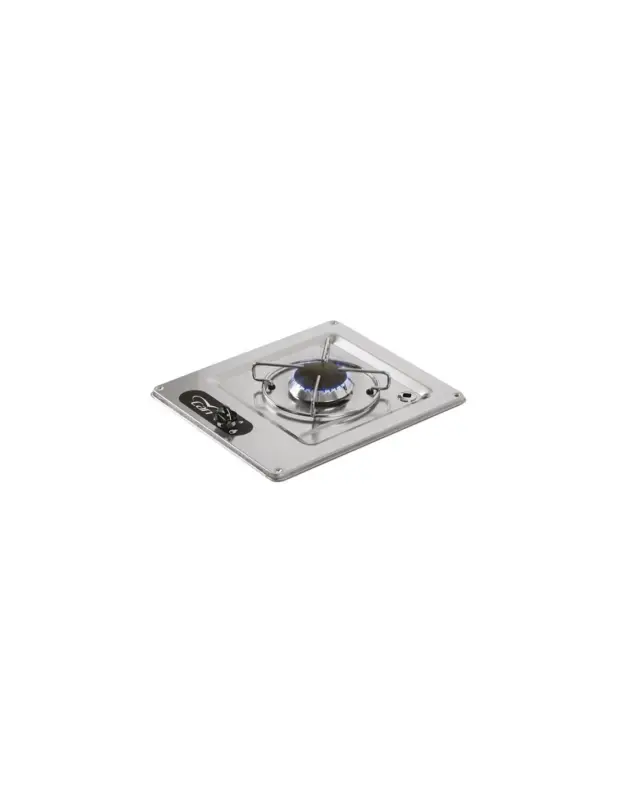 Nuova Collezione CAN PC1320 Piano Cottura a Gas da Incasso 1 Fuoco Inox