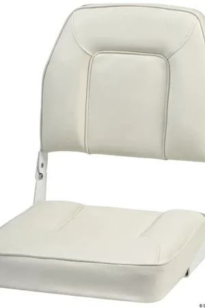 Sedile con schienale ribaltabile De Luxe bianco Affare