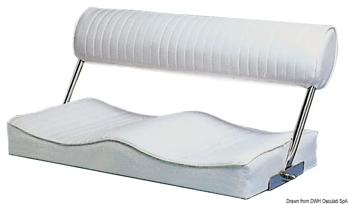 Sedile biposto ribaltabile 80 x 40 cm Affare