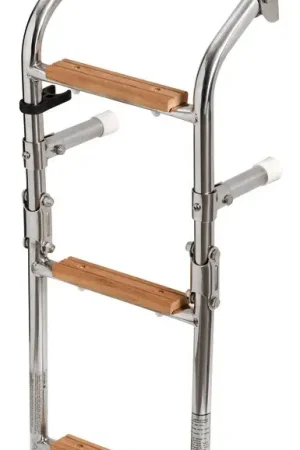 Affare Scaletta inox/legno 3 gradini