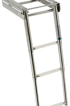 Subito Disponibile Scaletta inox stretta a scomparsa 3 gradini