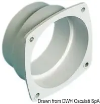 Collare ABS doppio 70/80 mm Prezzo Ridotto