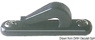 Economico Gancio nylon nero