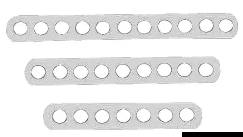 Popolare Lande forate inox 80 mm
