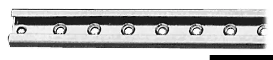 Novità Terminale nylon per rotaia 28 mm