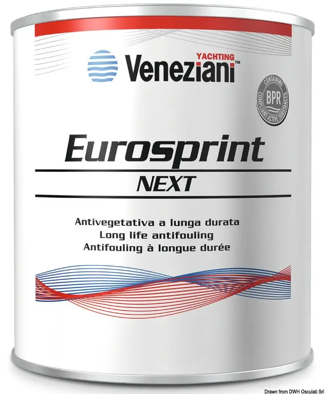 Popolare Antivegetativa Eurosprint blu 0,75 l