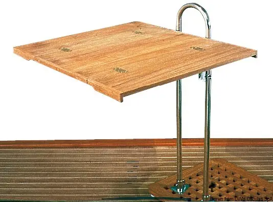Tavolo teak pieghevole 70x64 cm Bestseller
