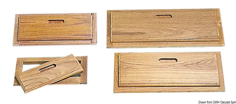 Frontali cassetti teak 300x150 mm Esclusivo