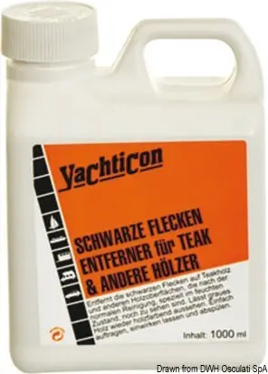 Acquista Ora Pulitore Yachticon per le macchie nere del Teak