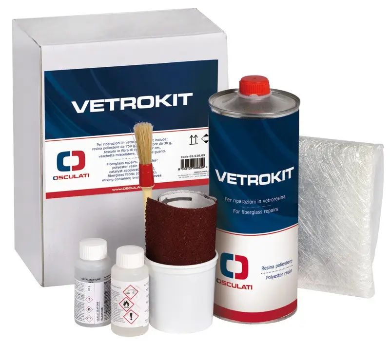 Economico Vetrokit resina 800 g C7129 + M9107