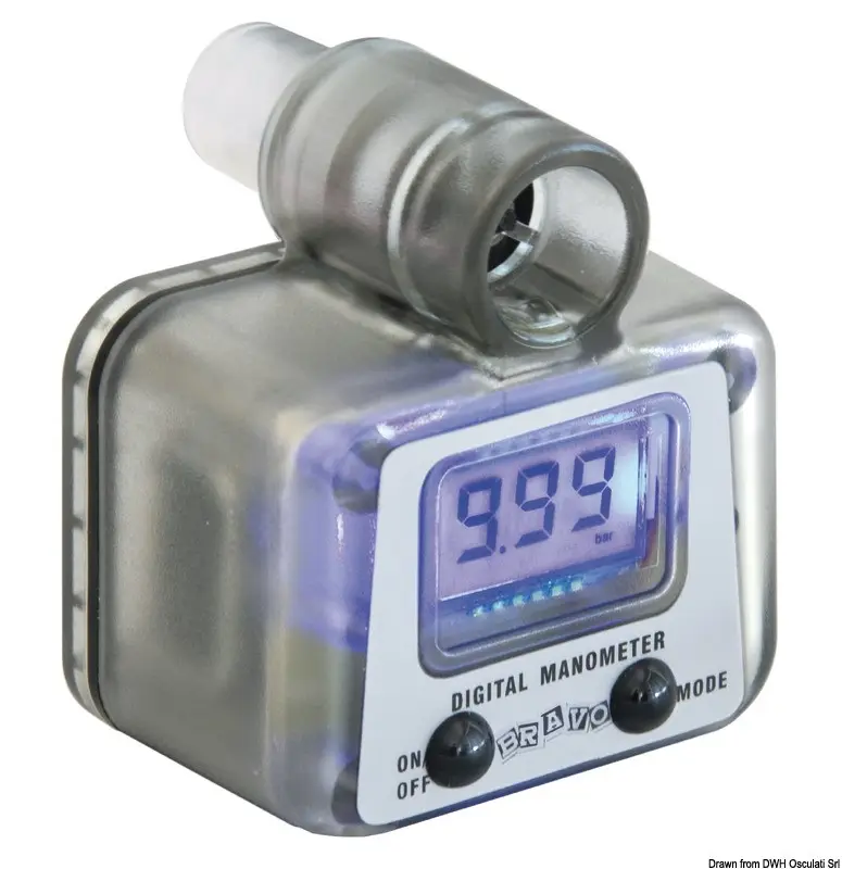 Offerta Speciale Manometro digitale 0-999 mbar 9 V