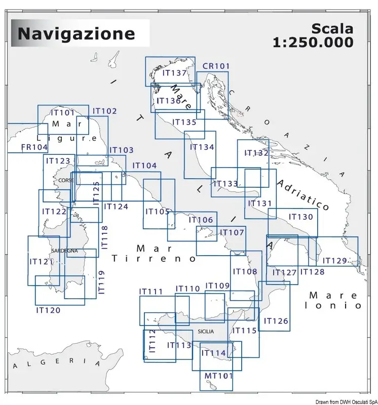 Carta Navimap IT136-IT137 Occasione Imperdibile