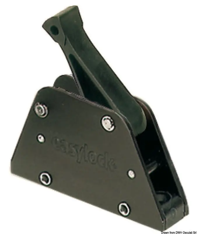 Scelto Dai Clienti Easylock anodizzato nero singolo