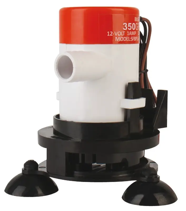 Pompa aeratrice per vasche esche/pescato 12V Nuova Collezione